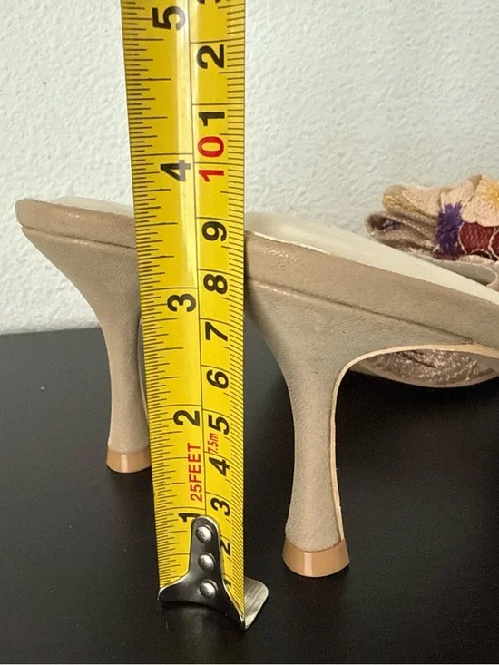 THE JANE SIGNATURE 3D FLORAL APPLIQUÉ OASIS SOCIETY Kitten Heel Mule - Picture 11 of 11